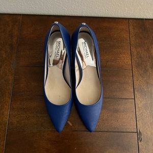 Michael Kors High Heels (Deep Royal Blue & Size 9)